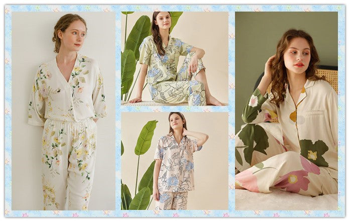 Floral Printed Pajamas