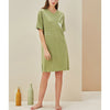 V-neck Short Sleeves Sleepdress