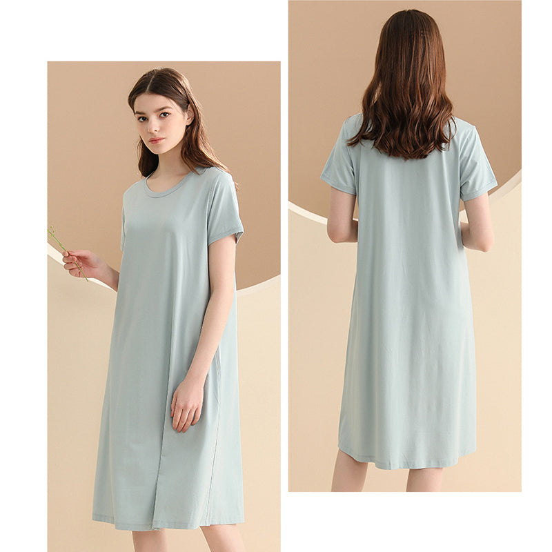 Round Neck A-line Sleepdress