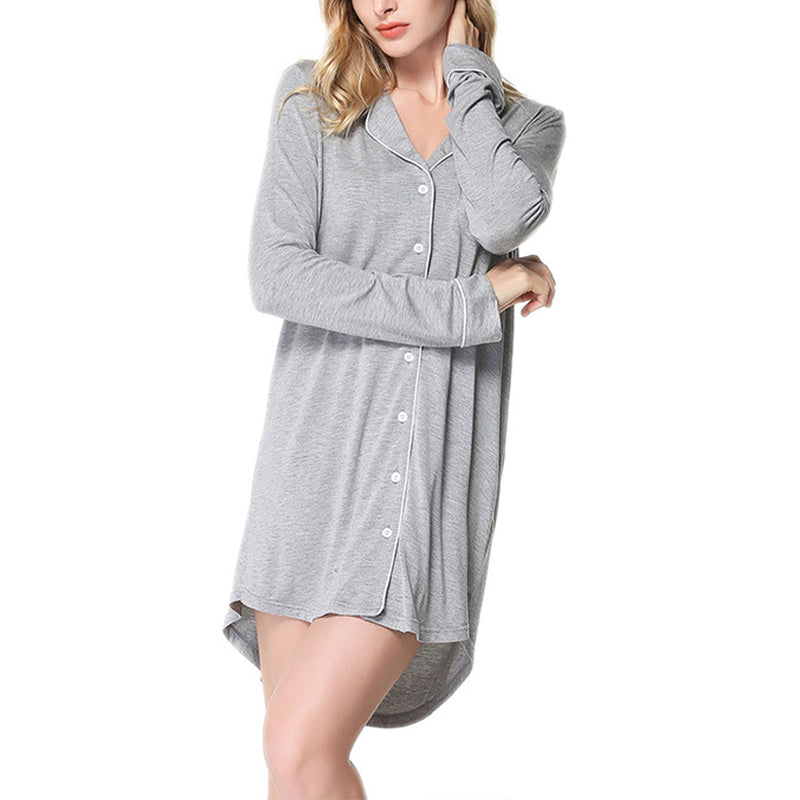 Modal Trimmed Sleepshirt