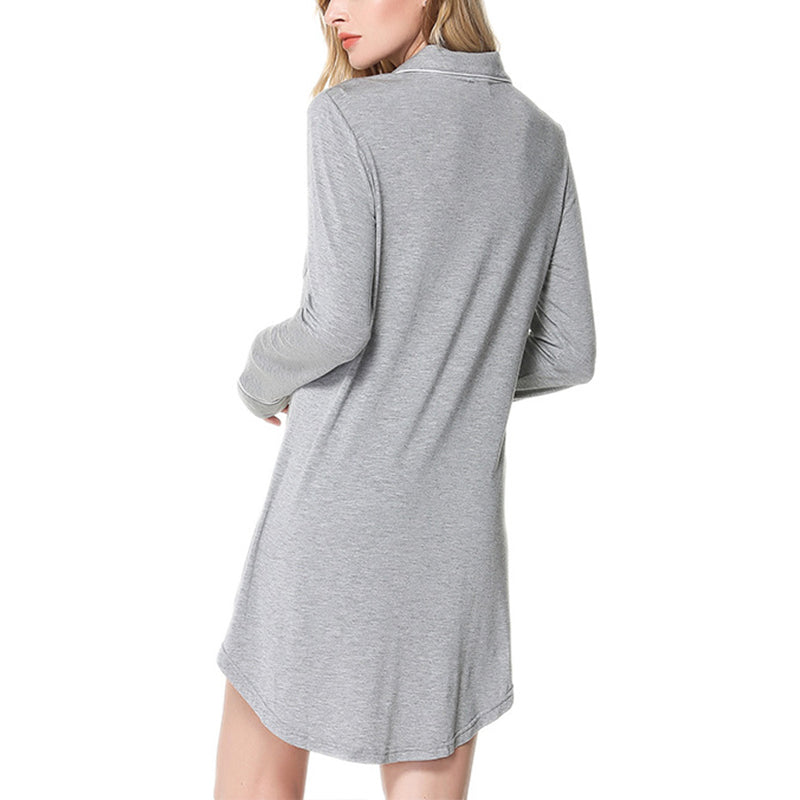 Modal Trimmed Sleepshirt