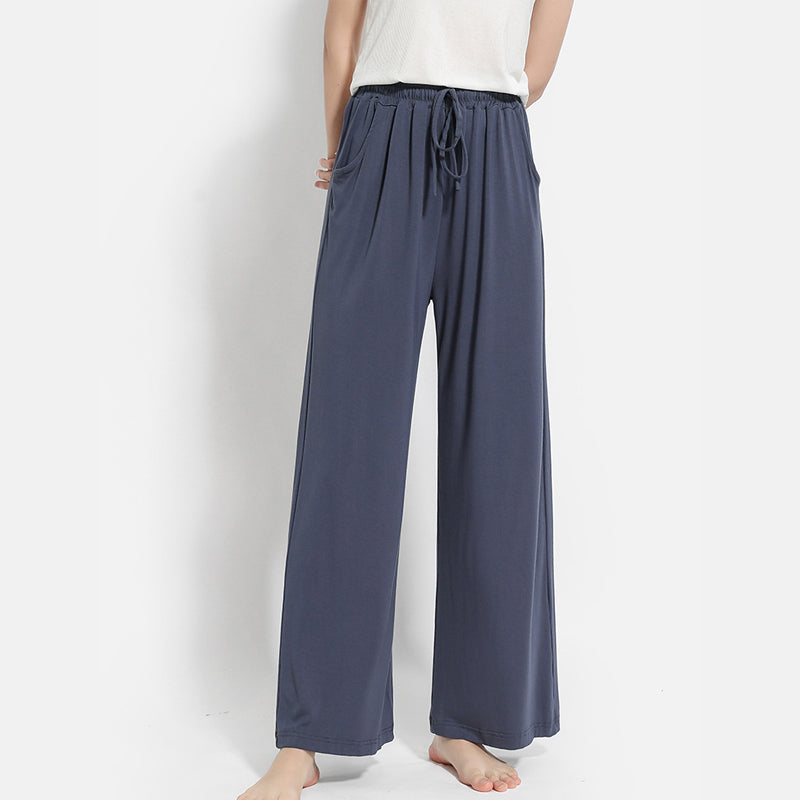 Modal Flared Wide Leg Pants