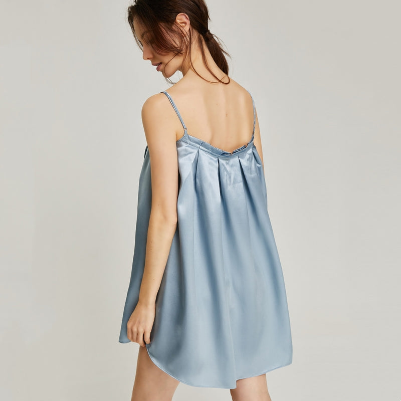 100% Mulberry Silk Sweet Sling Nightdress