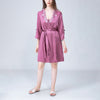 Embroidery Lace Nightdress and Robe Set