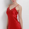 16 Momme Mulberry Silk Sexy Lace Waist-Constricting Suspender Nightdress