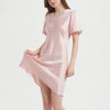 Solid Color Loose Princess Dress Pajamas