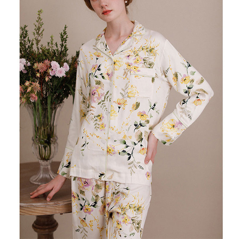 Flowrs Print Pajama Set