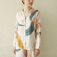 Starry Sky Long Sleeves Pajama Set