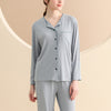 Grayish Blue Modal Pajama Set