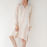 Colorful Striped Sleep Shirt