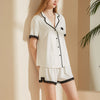 Delicate Lace Trimmed Modal Pajama Set