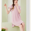 Solid Modal Nightgown With Breast Pad