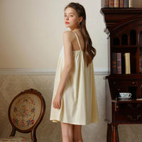 Sweet Lace V-Neck Nightdress