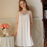 Sweet French Lace Slip Nightdress