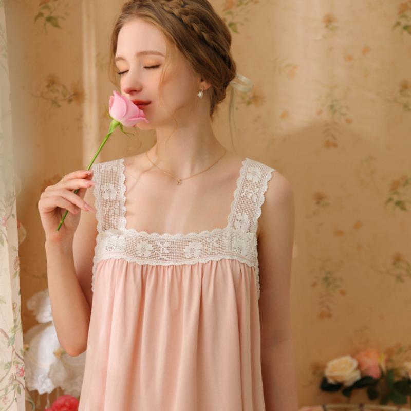 Lace Camisole Cotton Nightdress