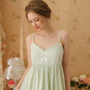 Sweet Floral Lace Slip Nightdress