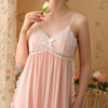 Sweet Lace Halter Cutout Nightdress