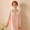 French Princess Style Long Sleeve Dress