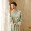 French Velvet Long Sleeve Nightdress