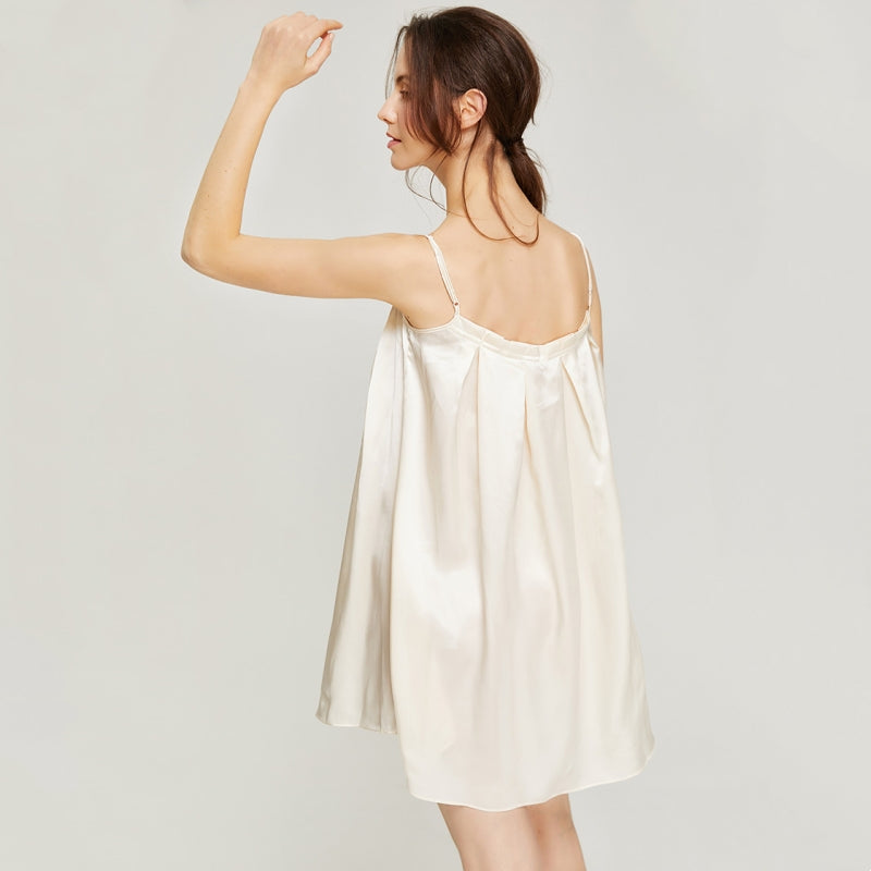 100% Mulberry Silk Sweet Sling Nightdress