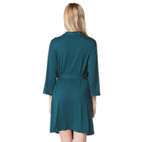 Dark Green Modal Robe