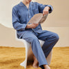 Men's Cotton Long Sleeve Pajama Set