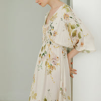 Long Floral Printed Nightgown