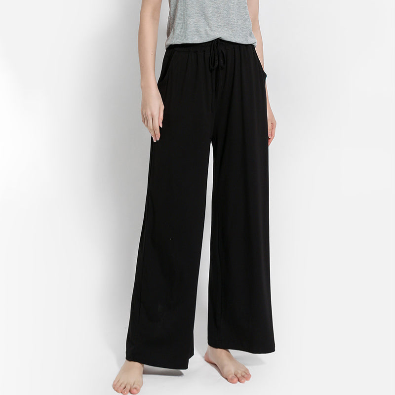 Modal Flared Wide Leg Pants