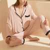 Lace Trimmed Pajama Set