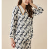 Geometric Print Pajama Set