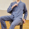 Men's Cotton Long Sleeve Pajama Set