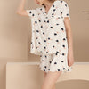 Cute Print Short Pajama Set