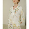 Floral Print V Neck Pajama Set