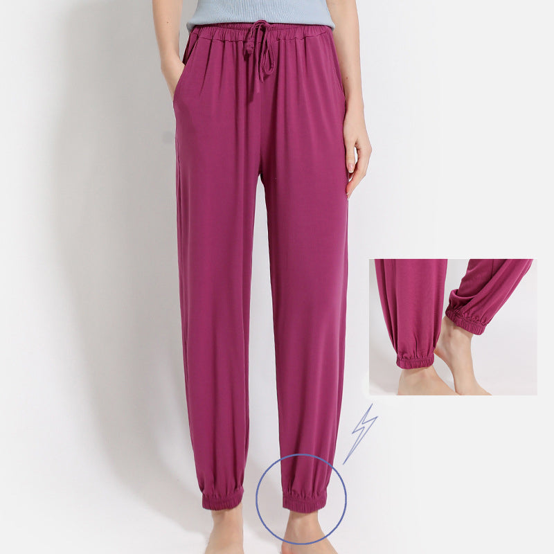 Modal Drawstring Sweat Pants