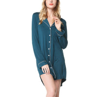 Modal Trimmed Sleepshirt