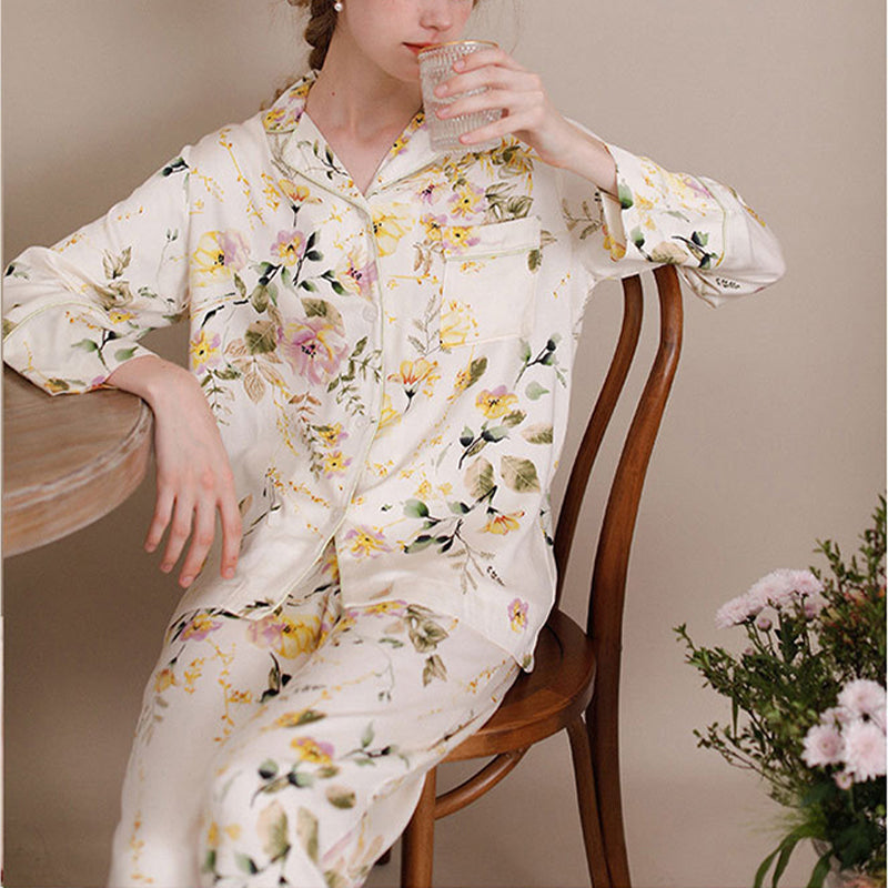 Flowrs Print Pajama Set