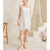 White Cotton Suspender Nightdress