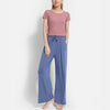 Modal Flared Wide Leg Pants