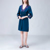 Embroidery Lace Nightdress and Robe Set