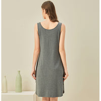 Round Neck Sleeveless Sleepdress