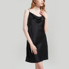 Silk Nightgown Sexy Swing Neck Suspender Dress Pajamas