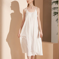 Tie Shoulder Nightgown