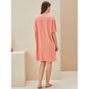 V-neck Short Sleeves Sleepdress