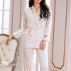 Mesh V-neck Pajama Set