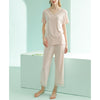 Lace Trimmed Modal Pajama Set