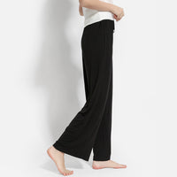 High-waisted Modal Loose-fit Wide-leg Pants