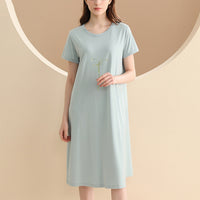 Round Neck A-line Sleepdress