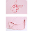 Pink Butterfly Printed Short Sleeves Sleepdress