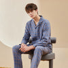 Men's Cotton Long Sleeve Pajama Set