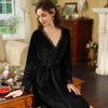 Vintage Velvet Nightgown Set